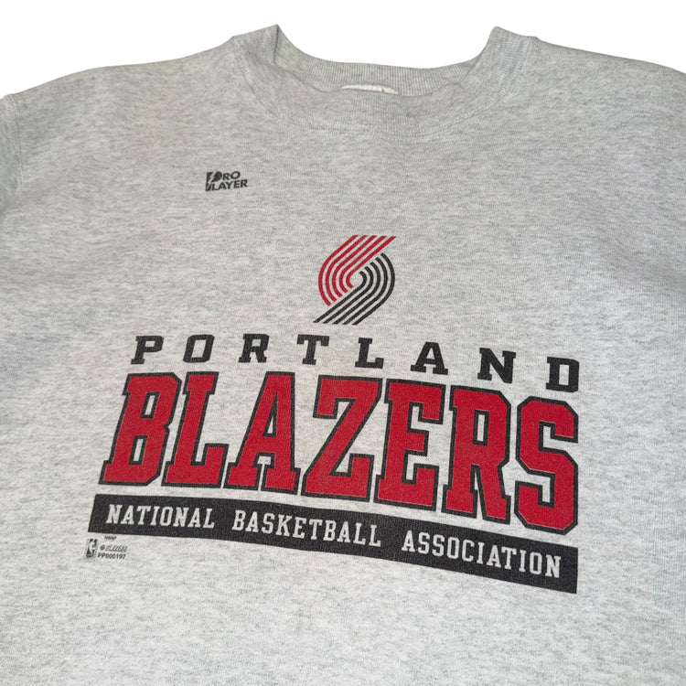 Pro Player Trail Blazers Crew Sz YXL