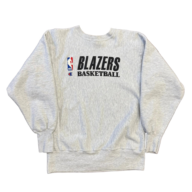 Champion 90's Blazers Reverse Weave Crewneck Sz L