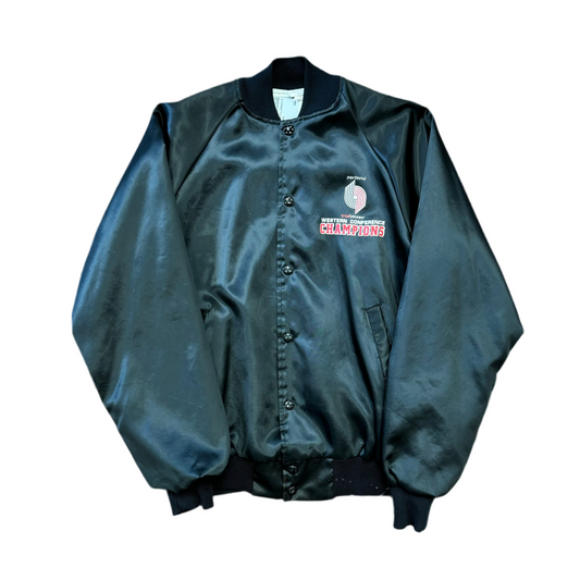 Chalk Line 1990 WCC Blazers Satin Jacket Sz S