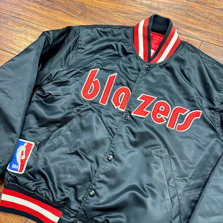 Starter 80's Blazers Satin Jacket Sz M