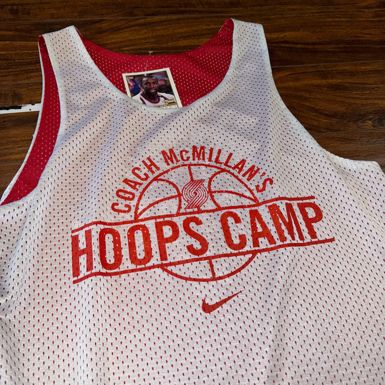 Coach Nate McMillian Trail Blazers Hoop Camp Sz S