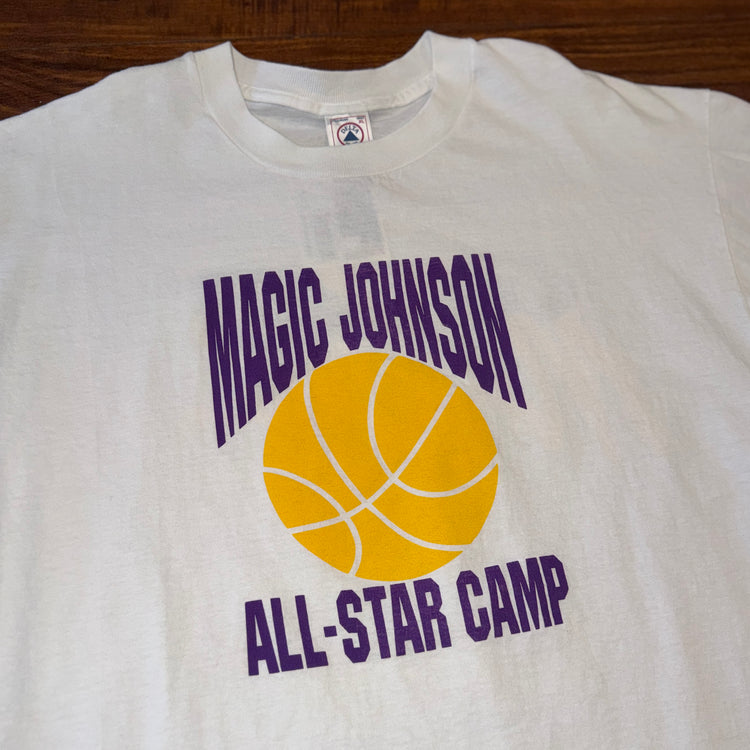 Magic Johnson All-Star Camp Tee Sz XL