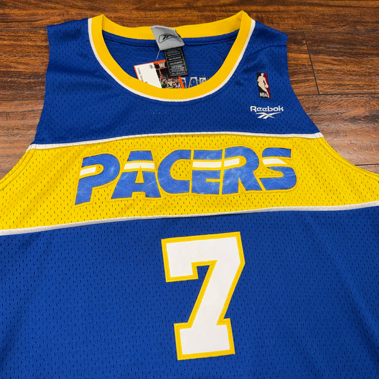 Reebok Indiana Pacers Jermaine O’neal Jersey Sz 2X