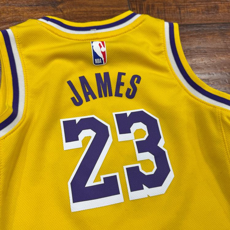 Nike Los Angeles Lakers Lebron James Jersey Sz 3T