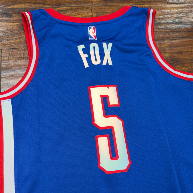 NWT Nike Sacramento Kings De’aaron Fox Jersey Sz L