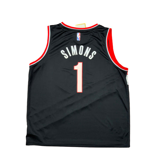 Fanatics Portland Trail Blazers Anfernee Simons Jersey Sz XL