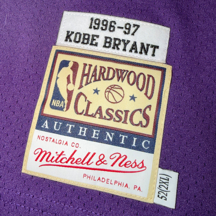 NWT MN Authentic Los Angeles Kobe Bryant Jersey Sz 2X