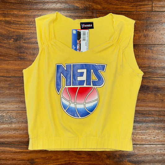 WNBA New Jerseys Nets Cropped Tee Sz 2X