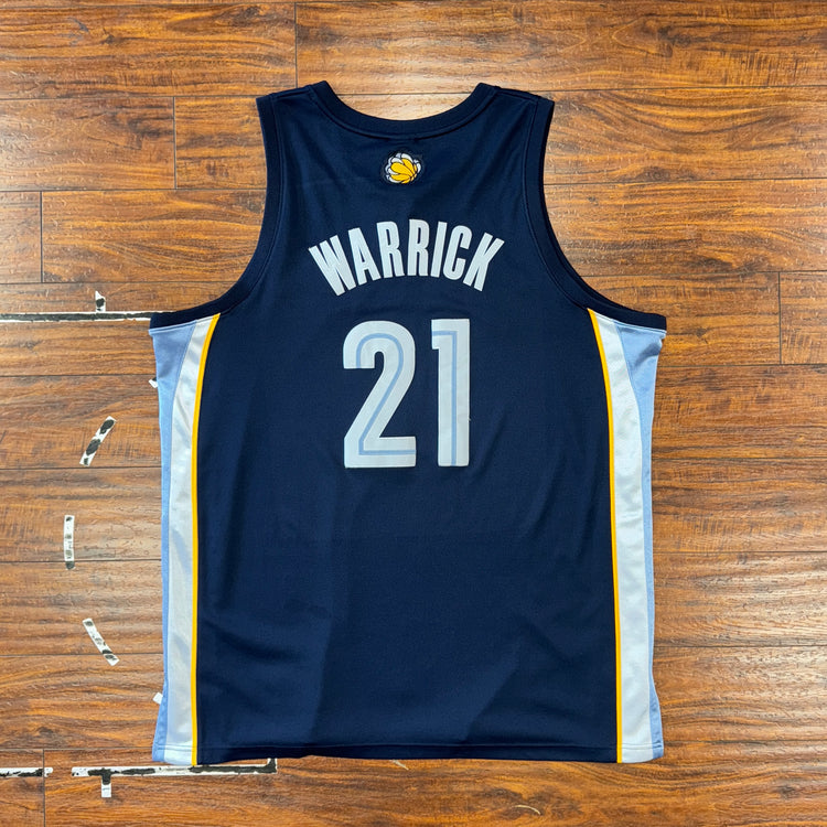 Reebok Memphis Grizzlies Hakim Warrick Jersey Sz 2X