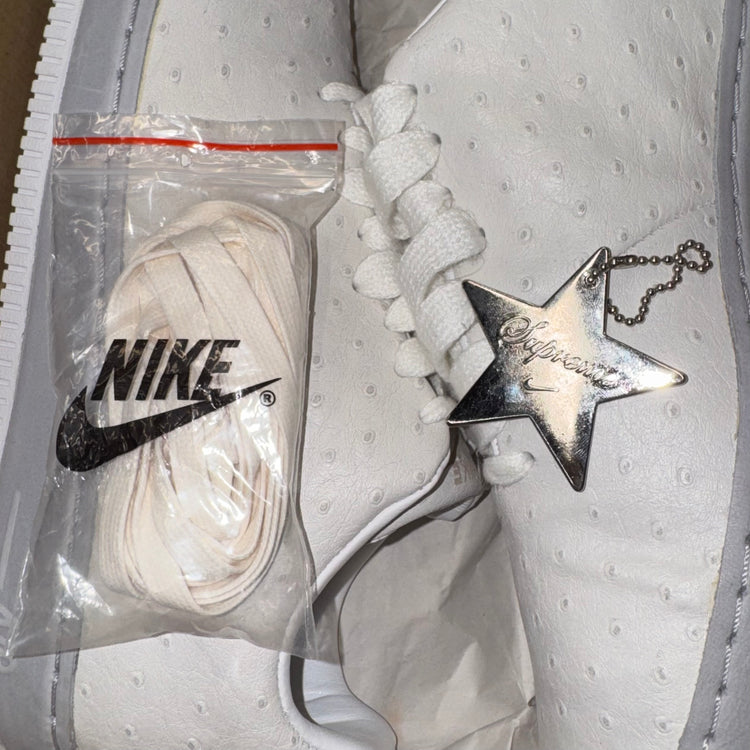 Nike Air Force 1 Low Supreme Seamless Ostrich Stealth Deadstock