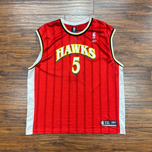 Reebok 00’s Atlanta Hawks Josh Smith Jersey Sz 2X