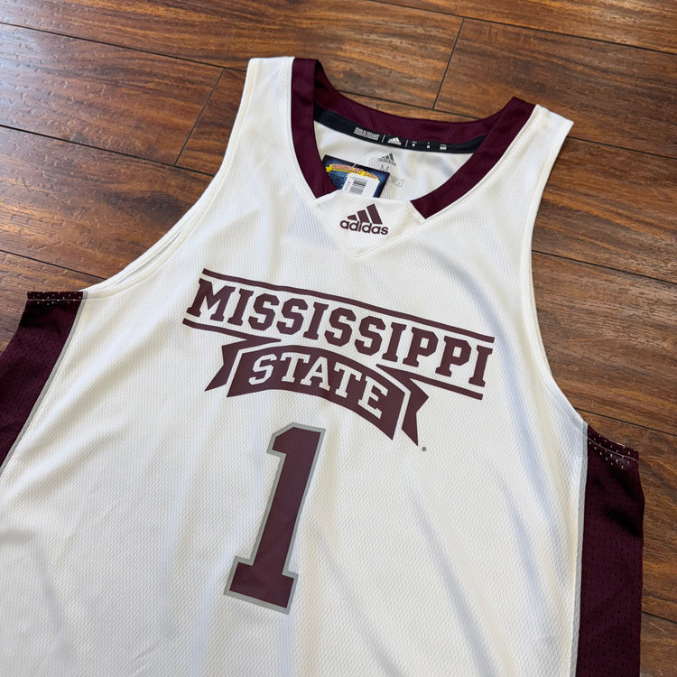 Adidas Mississippi State Team Issued Jersey Sz M