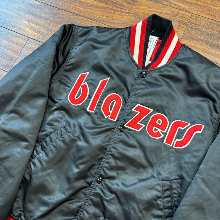 Blazers 80’s Starter Satin Jacket Sz M