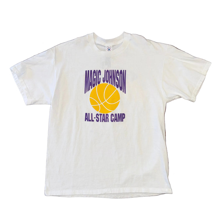 Magic Johnson All-Star Camp Tee Sz XL