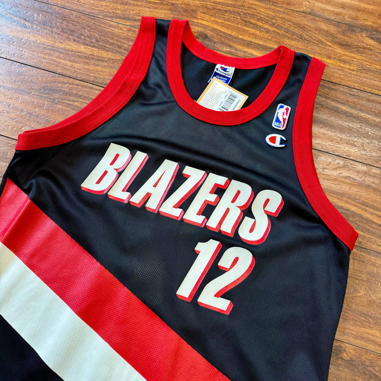 Champion 90's Blazers Detlef Schremph Jersey Sz M