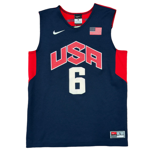 Nike Team USA LeBron James Jersey Sz YL
