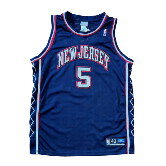 Reebok 00’s Authentic New Jersey Nets Jason Kidd Jersey Sz 2X