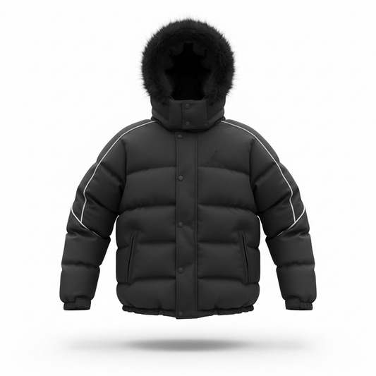 NWT Jordan X Supreme Puffer Jacket Sz M