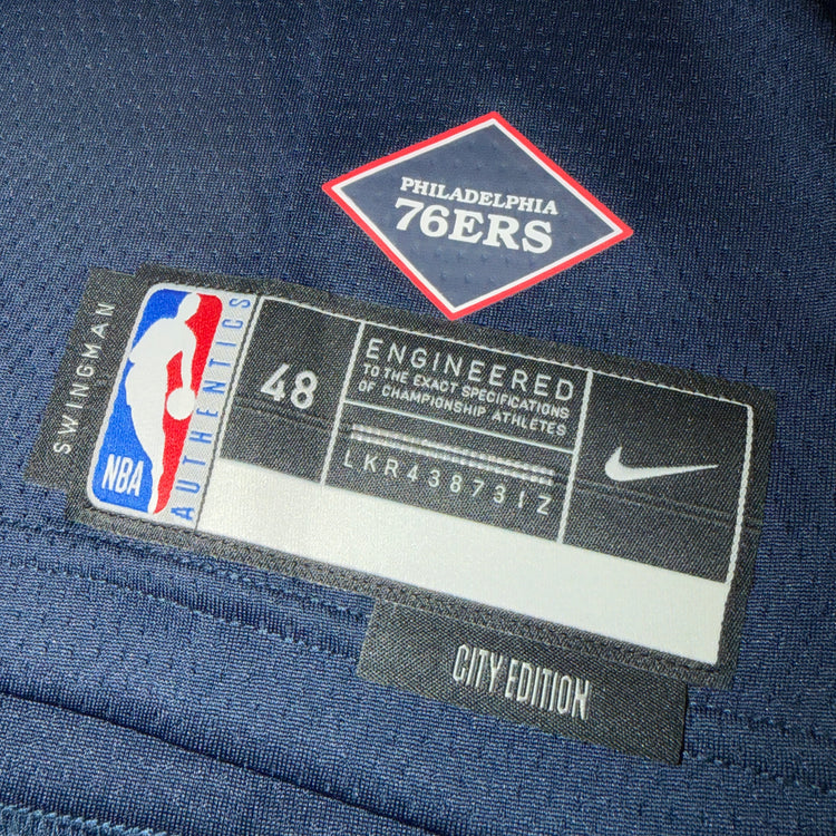NWT Nike Phila Joel Embiid Jersey Sz L