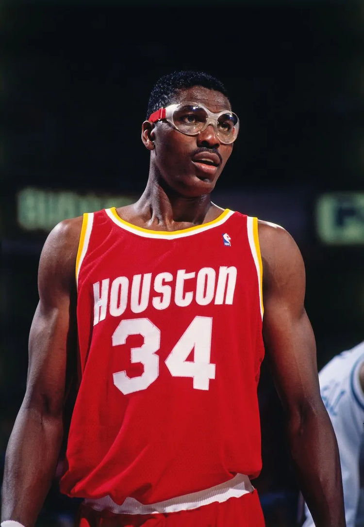 NWT Adidas Hardwood Classics 1994-95 Houston Rockets Hakeem Olajuwan Away Jersey