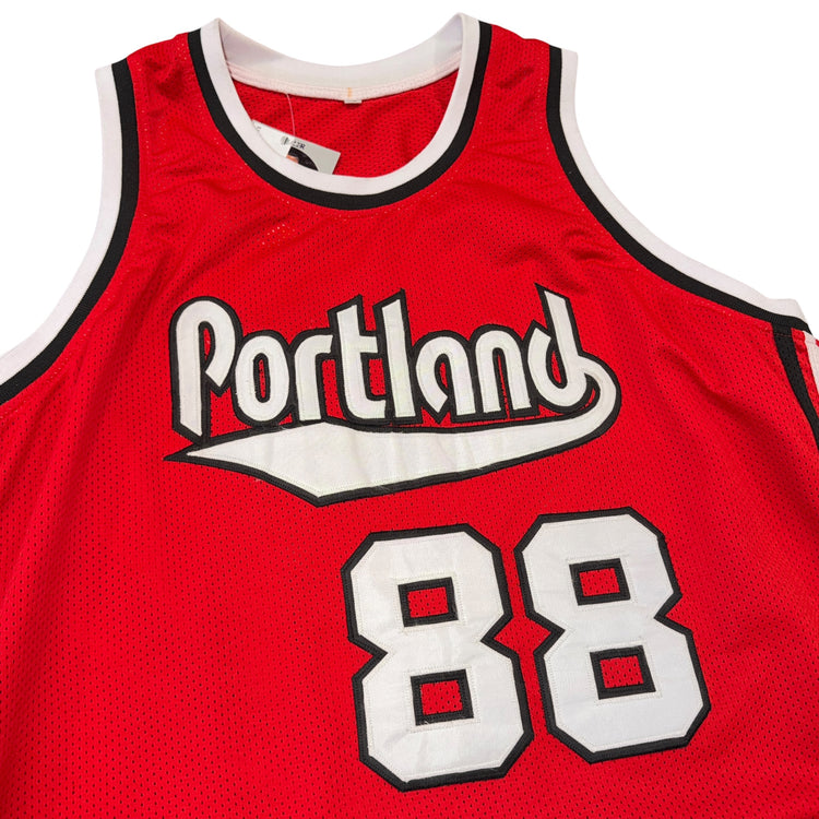 Signed Portland Trail Blazers Nic Batum Jersey Sz XL
