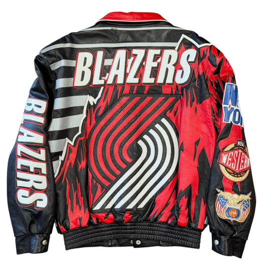 Jeff Hamilton NY Exclusive Portland Trail Blazers Jacket Sz M