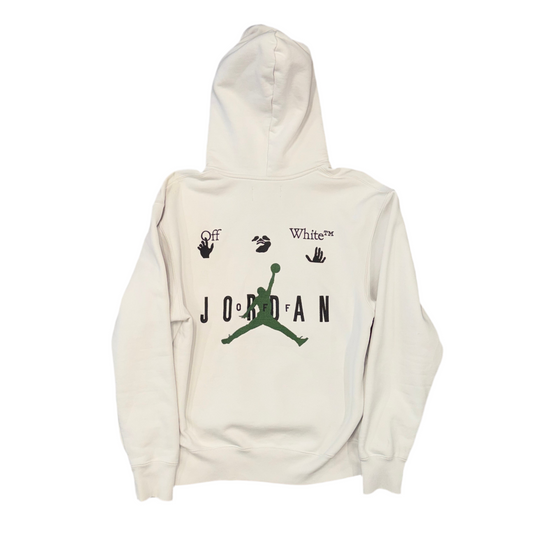 OFF WHITE X Jordan Hoodie Sz S