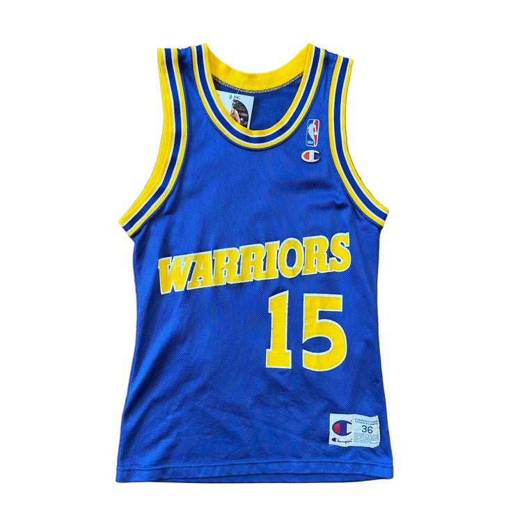 Champion 90’s Golden State Warriors Sprewell Jersey Sz S