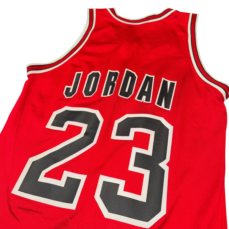 Champion Chicago Bulls Michael Jordan Jersey Sz M