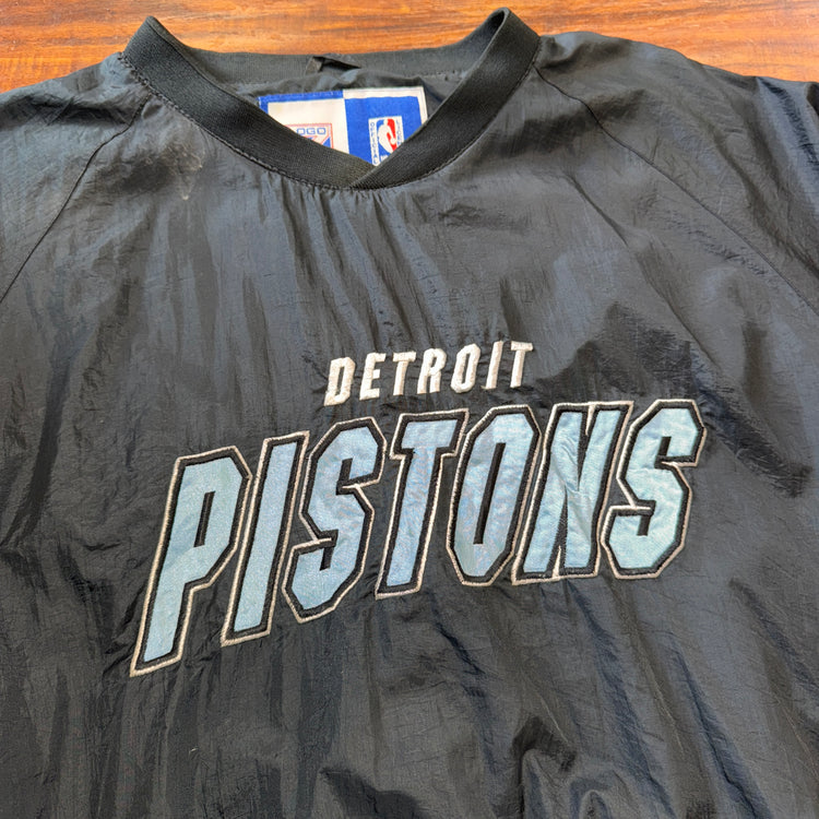 Logo 7 Detroit Pistons Windbreaker Sz XL