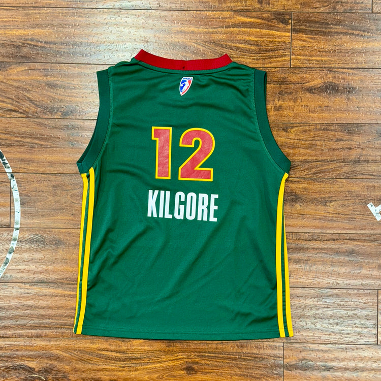 Adidas Seattle Storm Hailey Kilgore Jersey Sz YXL