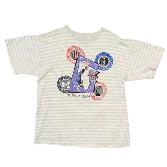 1992 Final 4 Minnesota Twins Cities Tee Sz XL