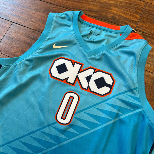 NWT Nike OKC Thunder Westbrook Jersey Youth XL