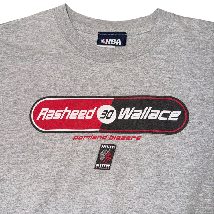 NBA 00’s Portland Trail Blazers Rasheed Wallace Tee Sz M