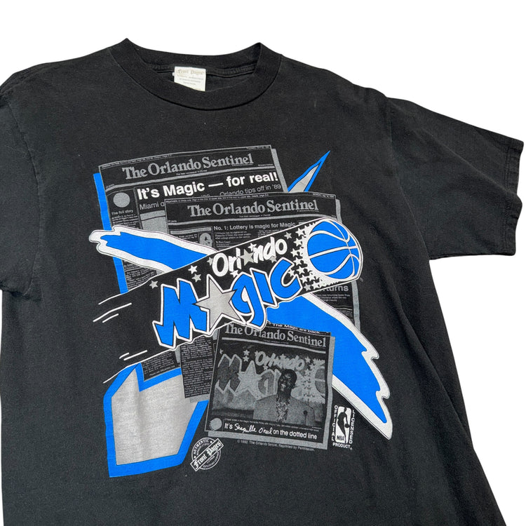 Front Pages 90's Orlando Magic Tee Sz L