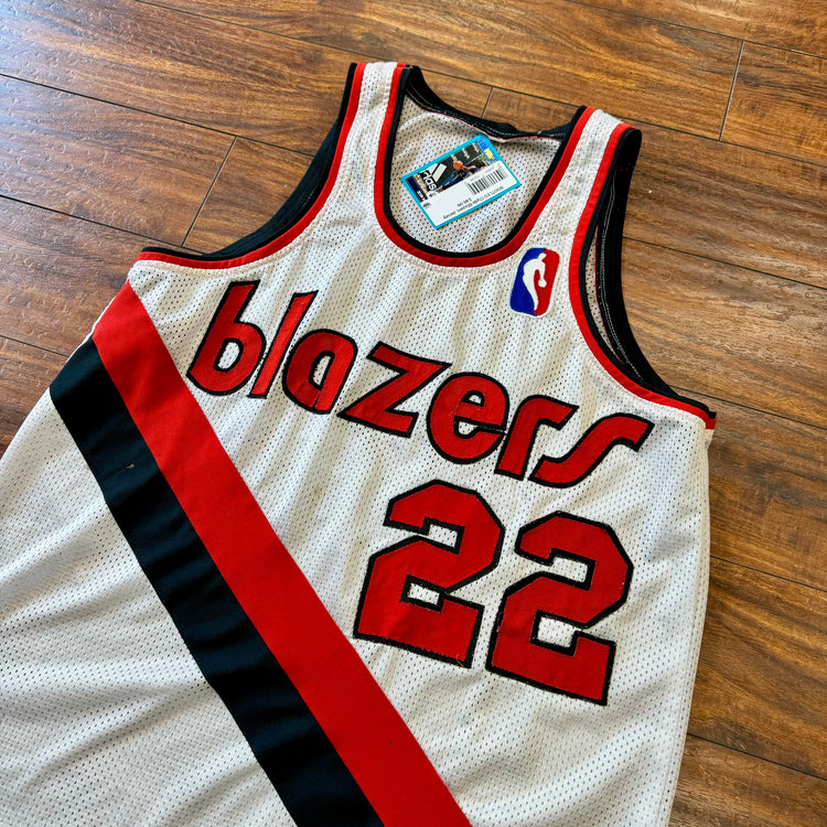 BOOTLEG 80’s Blazers Clyde “Glyde” Drexler Jersey Sz M