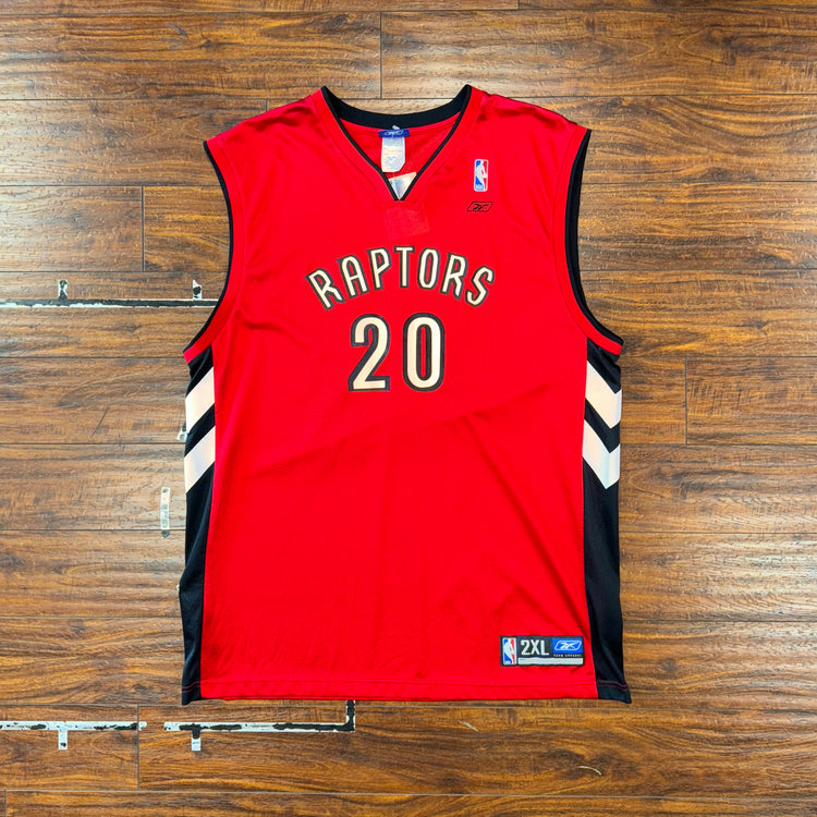 Reebok Toronto Raptors Fred Jones Jersey Sz 2X