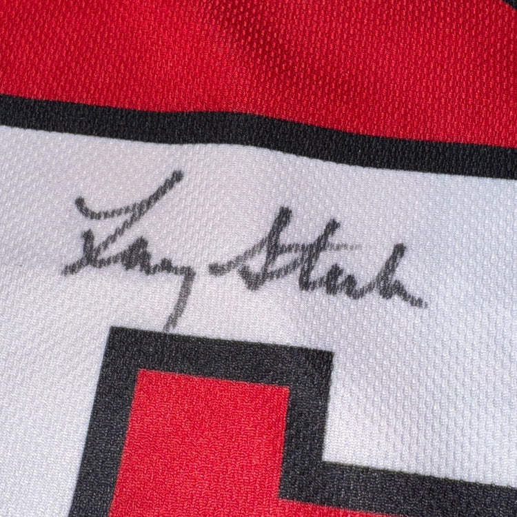 Signed Portland Trail Blazers Larry Steele Jersey Sz YL