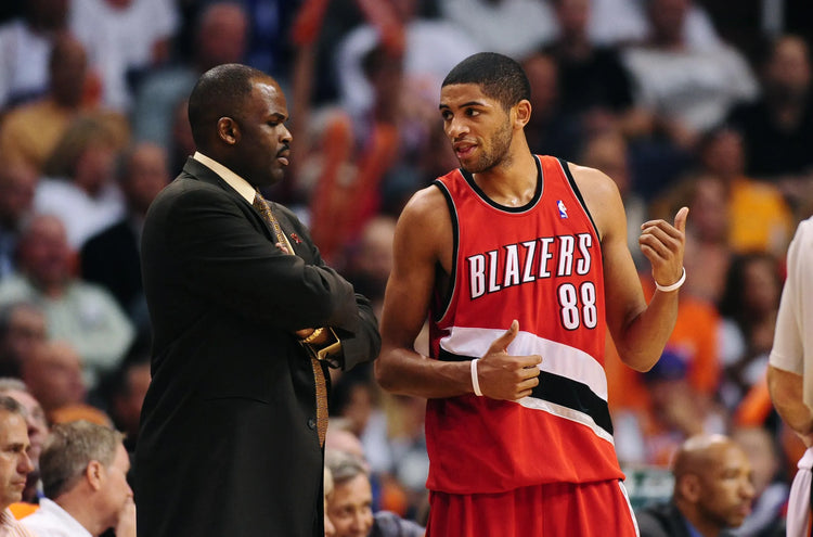 Adidas Portland Trail Blazers Nic Batum Alternate Jersey Sz XL
