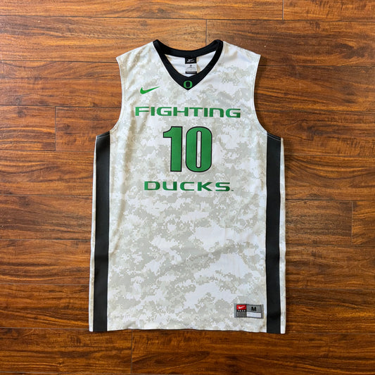 Nike Oregon Ducks Charlie Noebel Armed Forces Classic Jersey Sz M