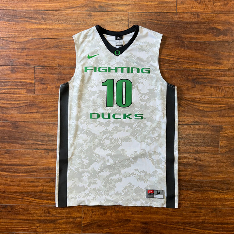 Nike Oregon Ducks Charlie Noebel Armed Forces Classic Jersey Sz M