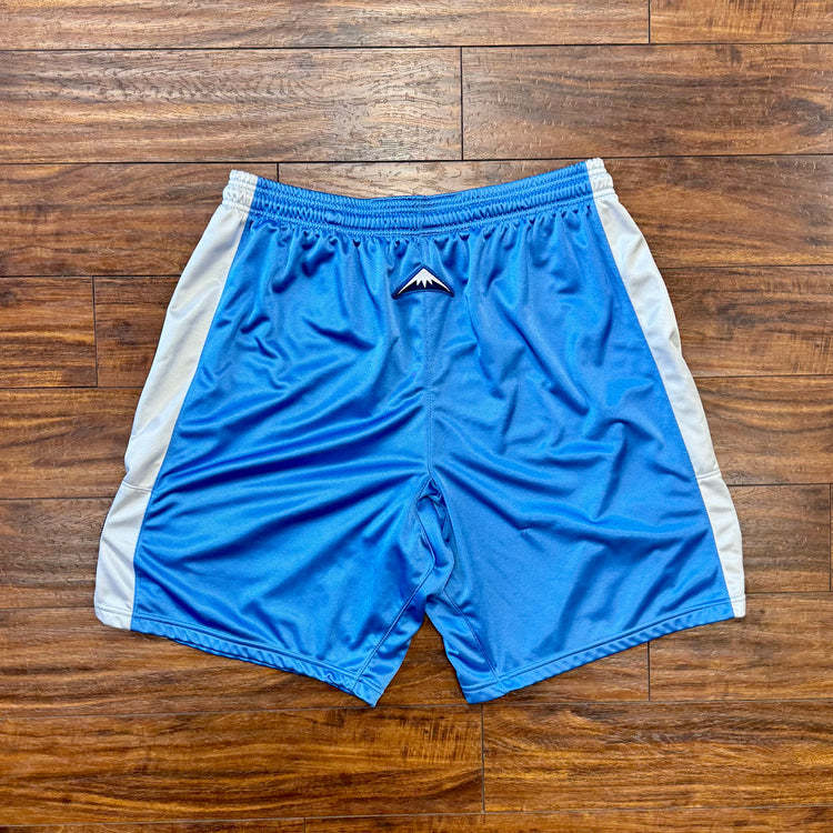 Adidas 2009-10 Team Issued Denver Nuggets Away Shorts Sz L + 2”