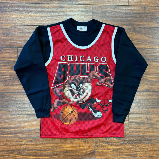 NBA 90’s Bulls Taz Crewneck Youth XL