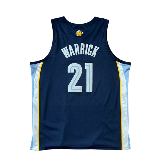 Reebok Memphis Grizzlies Hakim Warrick Jersey Sz 2X