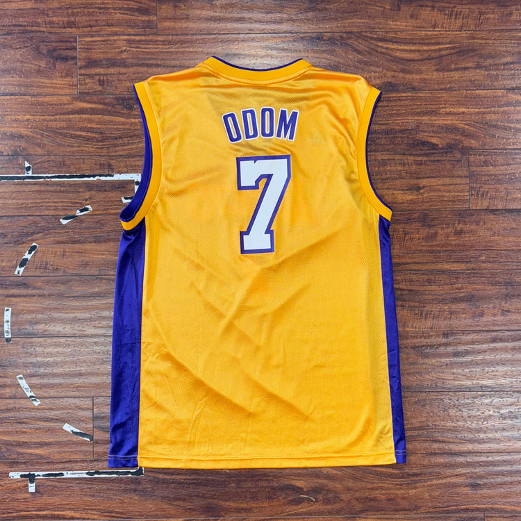 Adidas Los Angeles Lakers Lamar Odom Jersey Sz L