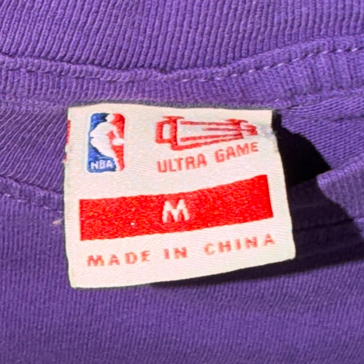 Ultra Game Los Angeles Lakers Crop Top Sz M