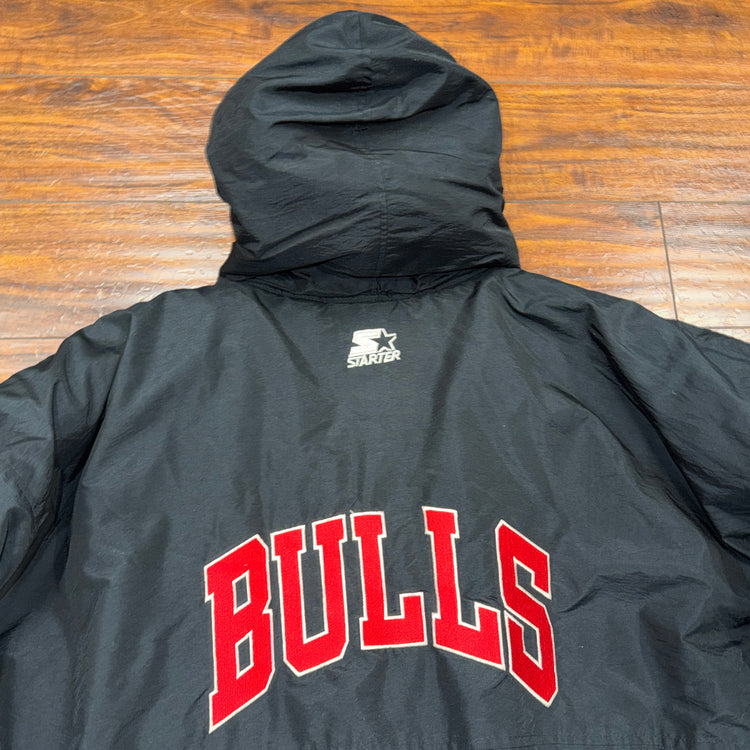 Starter Chicago Bulls Puffer Jacket Sz XL