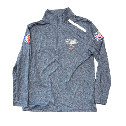 Fanatics NBA Veterans Day Portland Trail Blazers Zip-Up Sz L