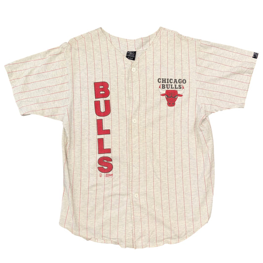 Front Row 90’s Chicago Bulls Baseball Jersey Sz L