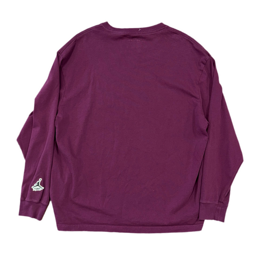 Jordan Maroon Flight Long Sleeve Sz XL